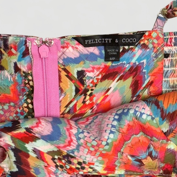 Felicity & Coco Colby Kalidis Print Maxi Dress, MP - Picture 4 of 7